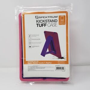 Spektrum Kickstand Tuff Case Pink and Purple iPad Air 2 or 9.7" IPad Pro NEW